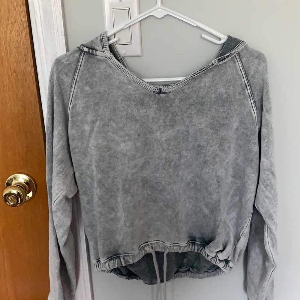 Crop  Hoodie Sweater